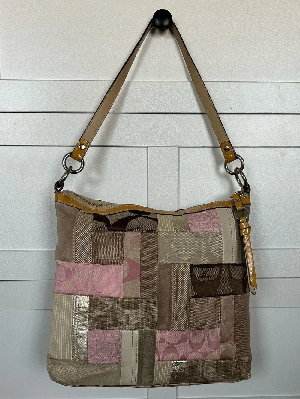 Coach Pink Patchwork Bag | COACH F13723